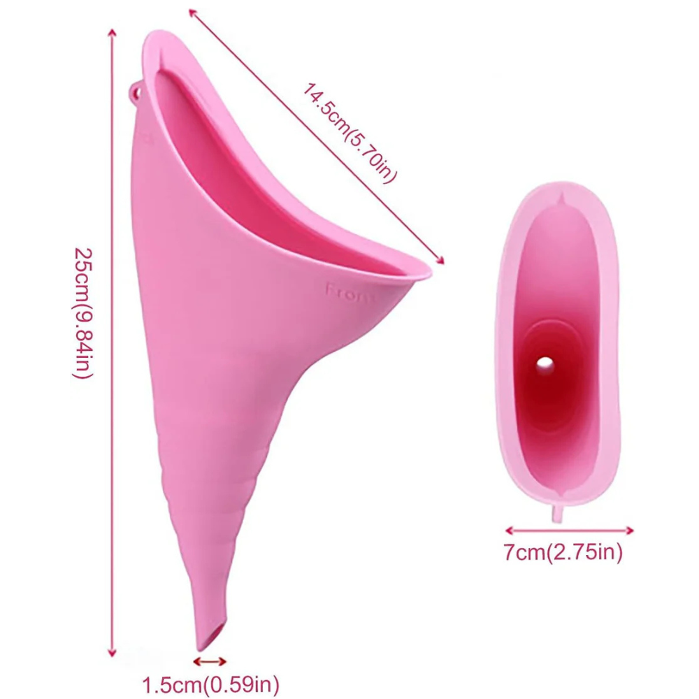 Portable Silicone Urinary Funnel for Women