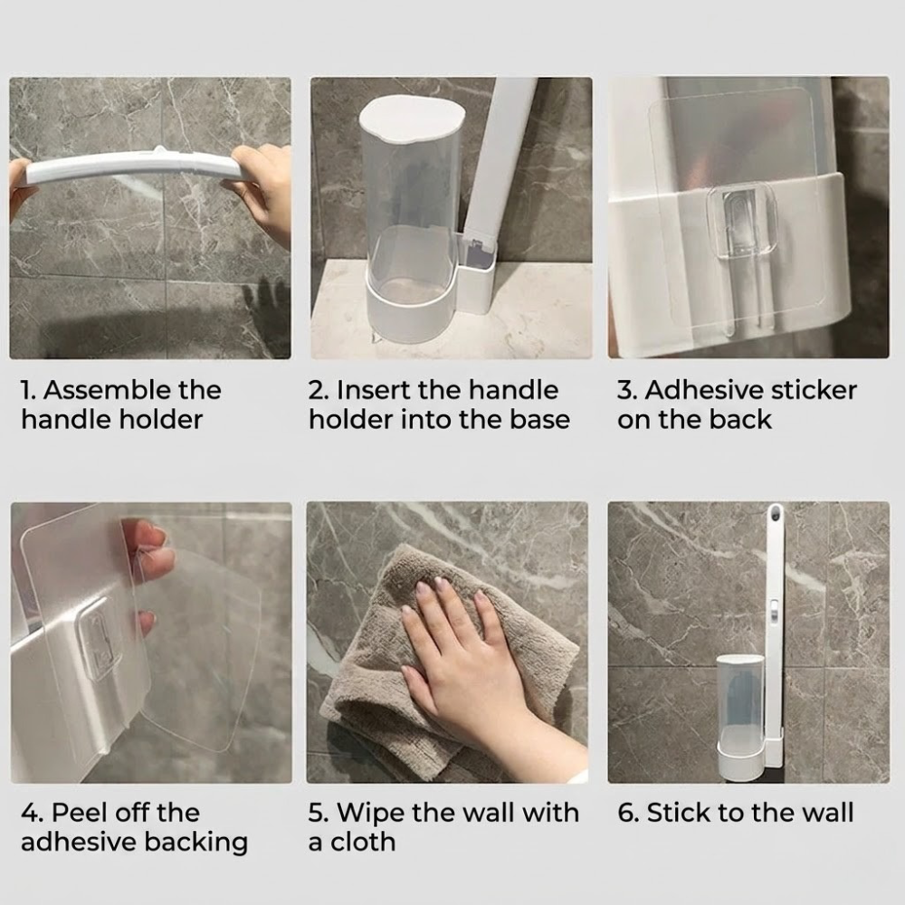 Hygienic Disposable Toilet Cleaning System with Fresh Scents