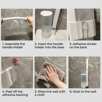 Hygienic Disposable Toilet Cleaning System with Fresh Scents