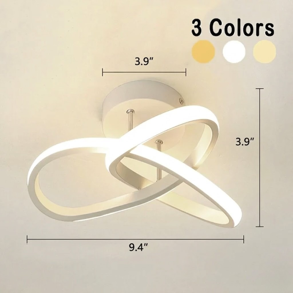Customizable LED Ceiling Lamp for Modern Spaces