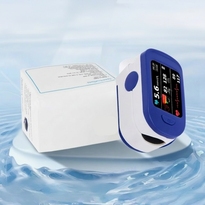 PulseView Pro: Smart Fingertip Pulse Monitor with LED Readout