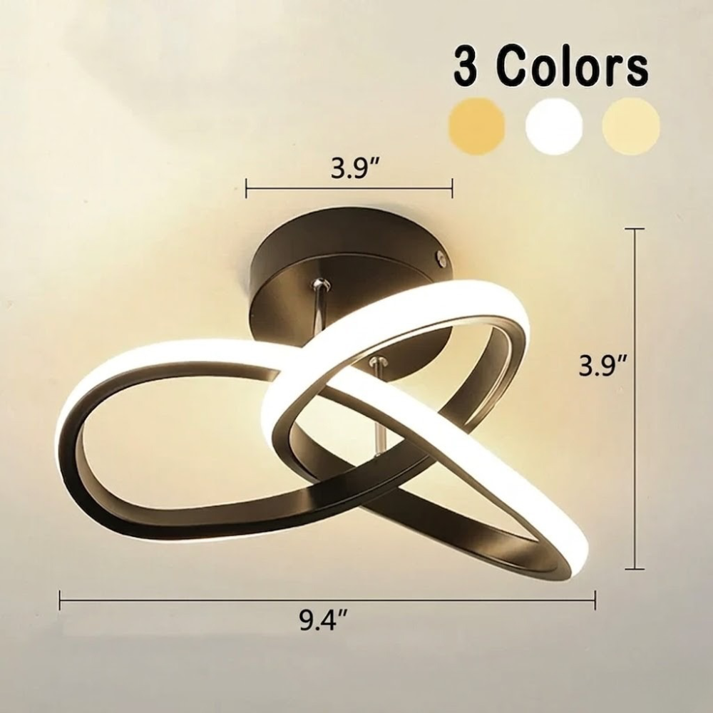 Customizable LED Ceiling Lamp for Modern Spaces