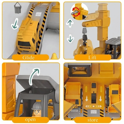 Kids’ Excavator Building Set - Fun and Educational Assembly Toy
