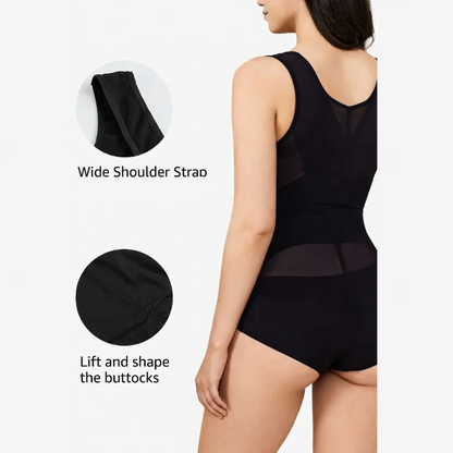 Invisible Comfort Shapewear Bodysuit with Waist and Tummy Control