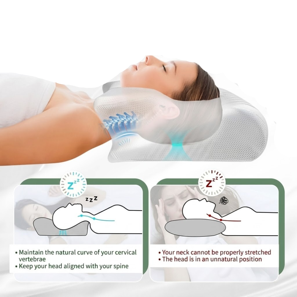 Ultimate Neck Support Pillow for Restful Sleep