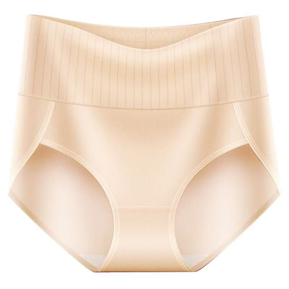 High-Waisted Comfort Shaping Panties – Set of 6 for Women