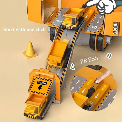 Kids’ Excavator Building Set - Fun and Educational Assembly Toy
