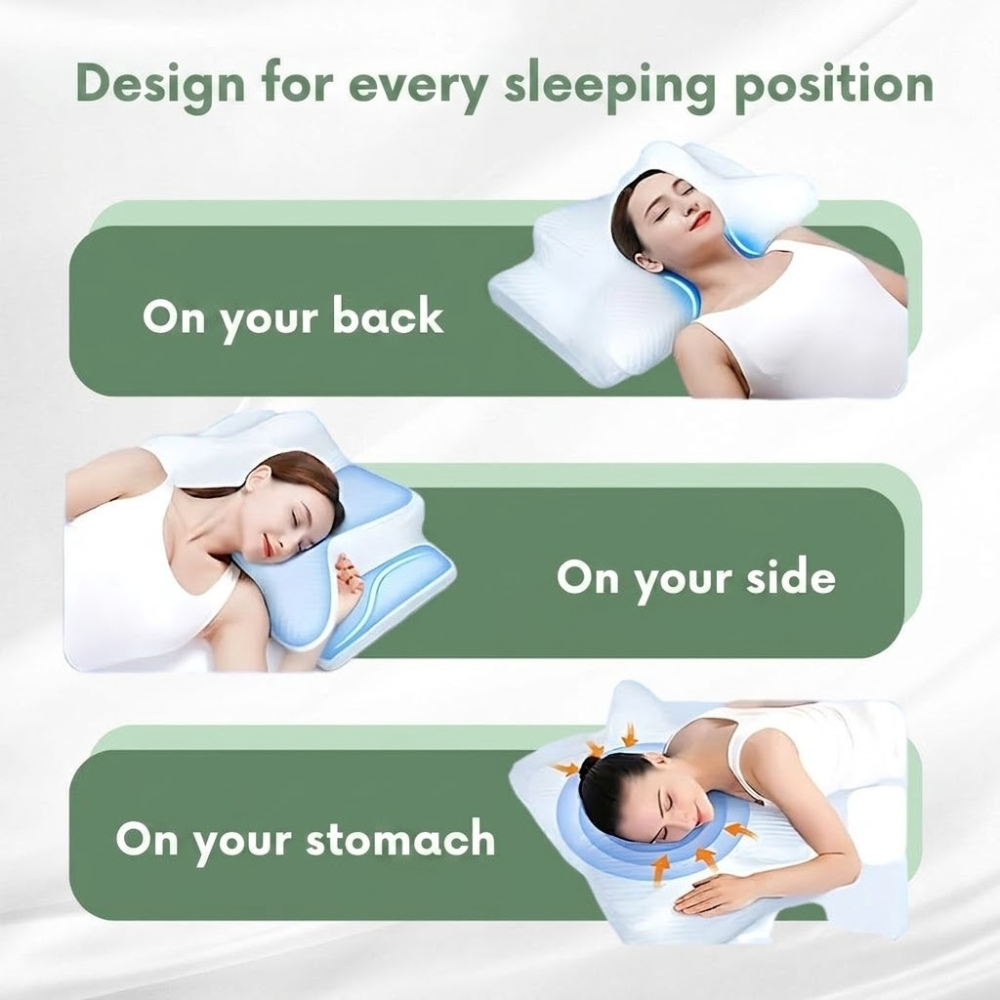 Ultimate Neck Support Pillow for Restful Sleep