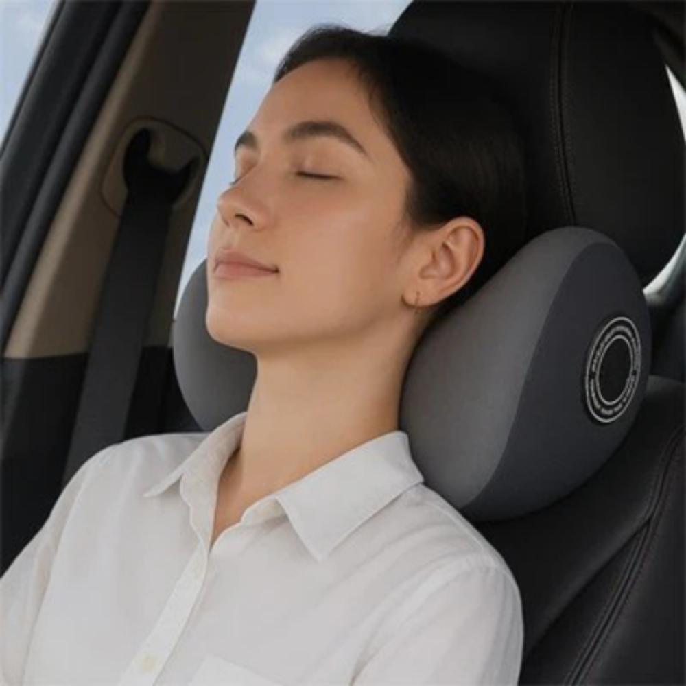 ErgoSupport Memory Foam Lumbar Cushion for Car & Office
