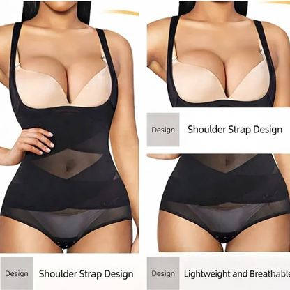 Invisible Comfort Shapewear Bodysuit with Waist and Tummy Control