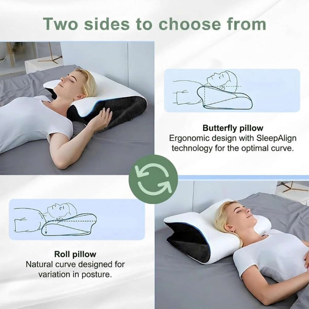 Ultimate Neck Support Pillow for Restful Sleep