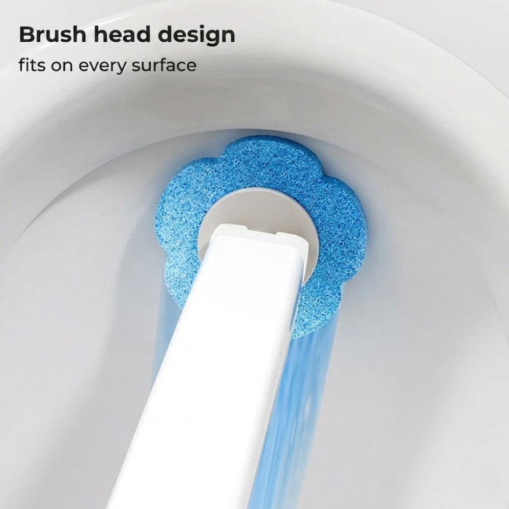 Hygienic Disposable Toilet Cleaning System with Fresh Scents