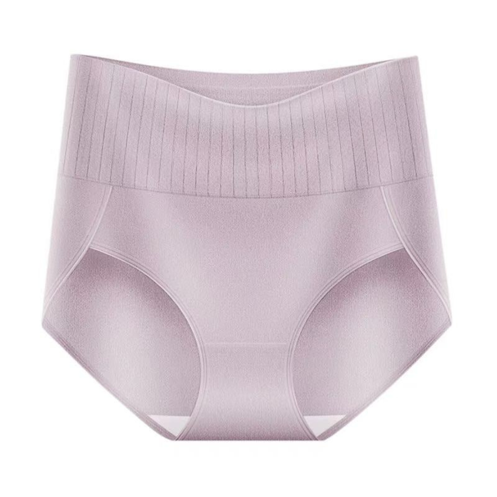 High-Waisted Comfort Shaping Panties – Set of 6 for Women