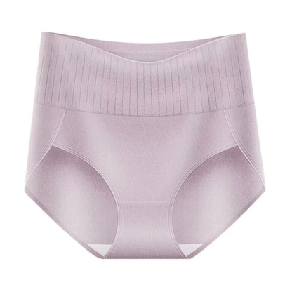 High-Waisted Comfort Shaping Panties – Set of 6 for Women