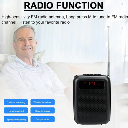 Compact Voice Amplifier for Effortless Communication