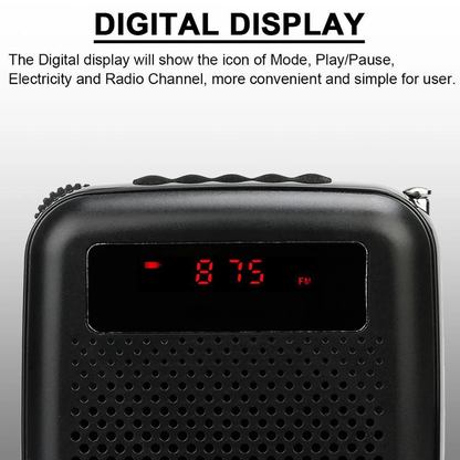 Compact Voice Amplifier for Effortless Communication