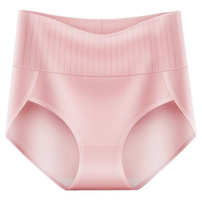 High-Waisted Comfort Shaping Panties – Set of 6 for Women
