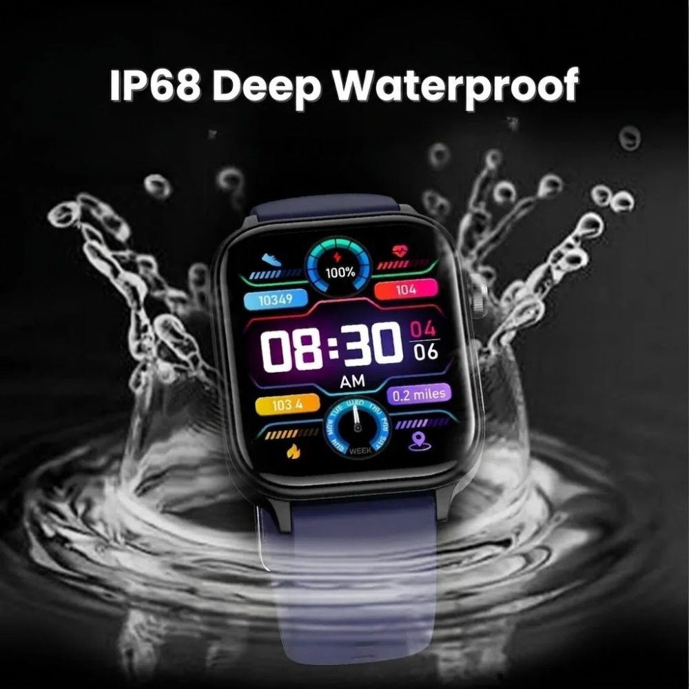 All-in-One Smart Health Watch with SOS Alert & Activity Tracking