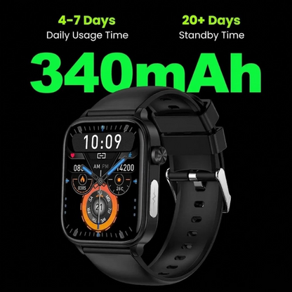 All-in-One Smart Health Watch with SOS Alert & Activity Tracking