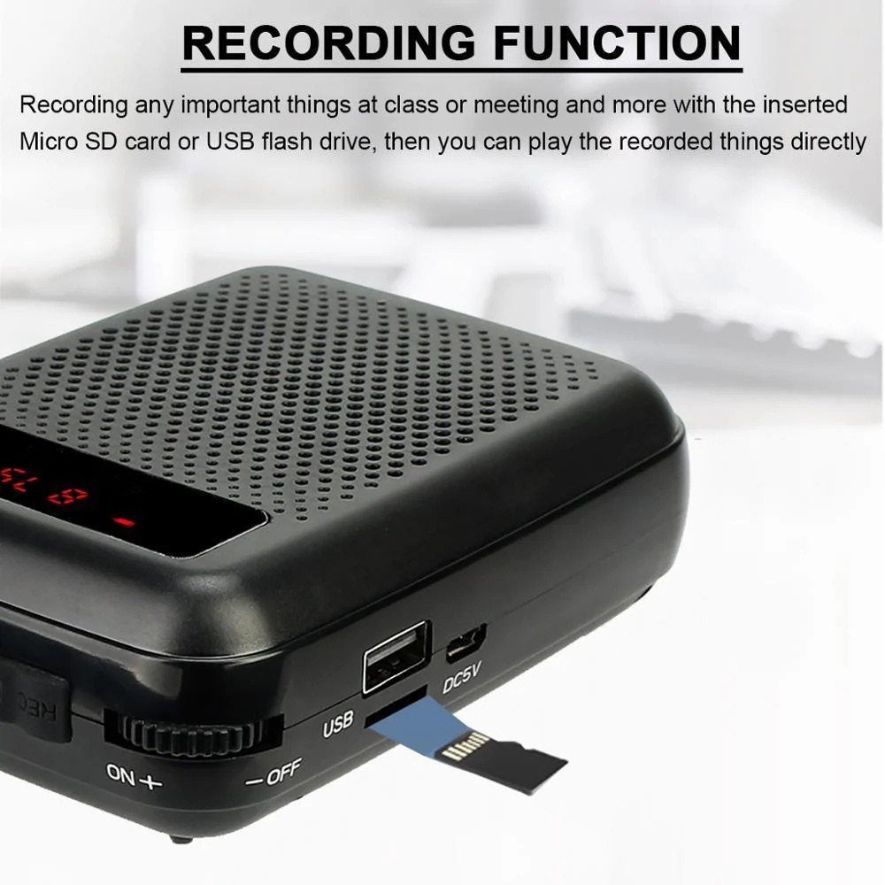 Compact Voice Amplifier for Effortless Communication