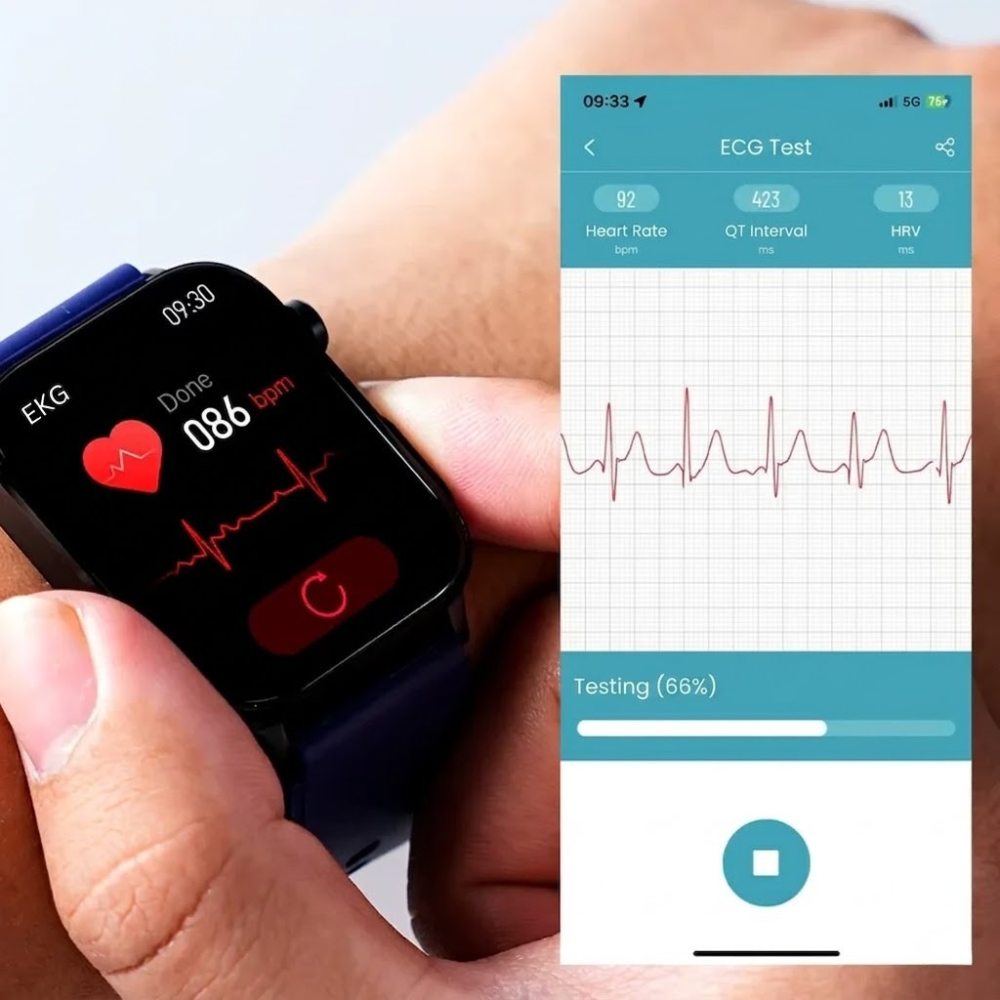 All-in-One Smart Health Watch with SOS Alert & Activity Tracking