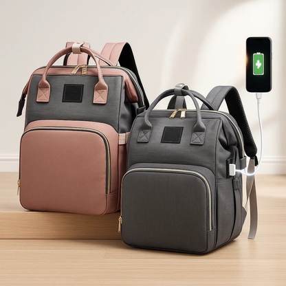 Ultimate Baby Backpack with Portable Crib Feature