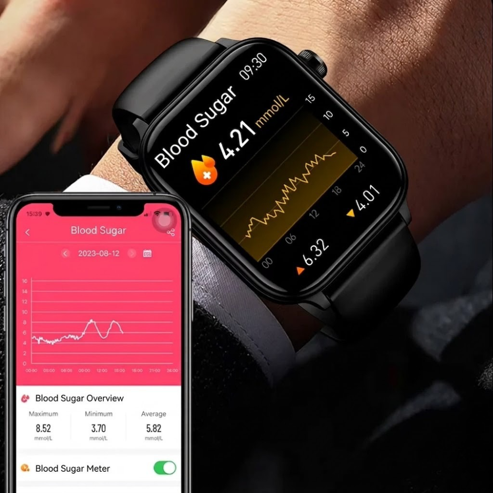 All-in-One Smart Health Watch with SOS Alert & Activity Tracking