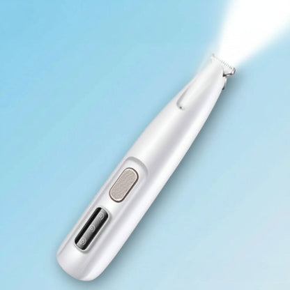 Whisper-Quiet Grooming Trimmer for Paws with LED Light