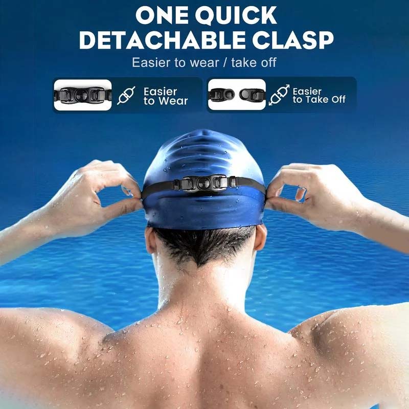 AquaVision Swim Goggles with Anti-Fog Clarity and Comfort Fit