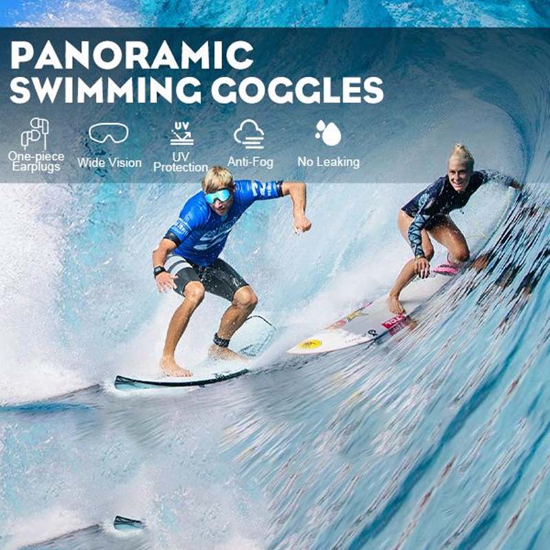AquaVision Swim Goggles with Anti-Fog Clarity and Comfort Fit