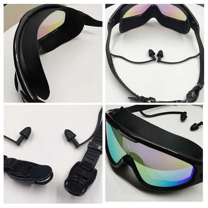AquaVision Swim Goggles with Anti-Fog Clarity and Comfort Fit