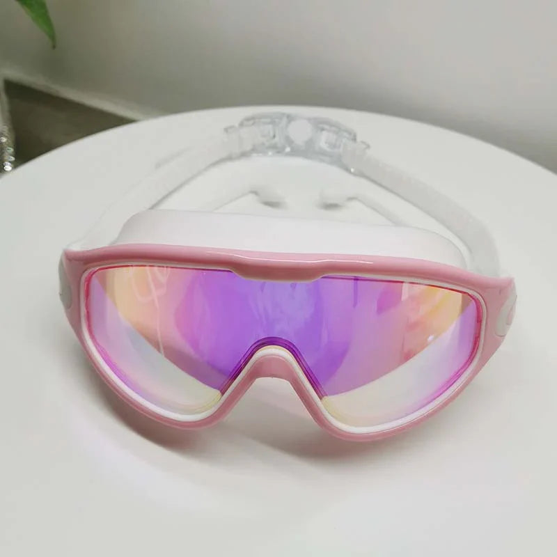 AquaVision Swim Goggles with Anti-Fog Clarity and Comfort Fit