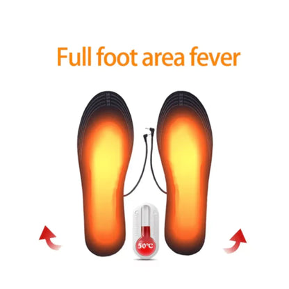 Smart Heated Insoles with Custom Temperature Settings