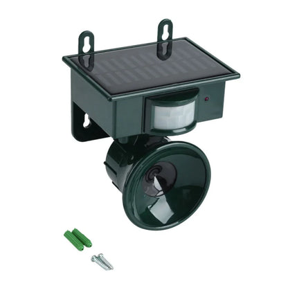 Solar-Powered Bird Deterrent with Motion Detection