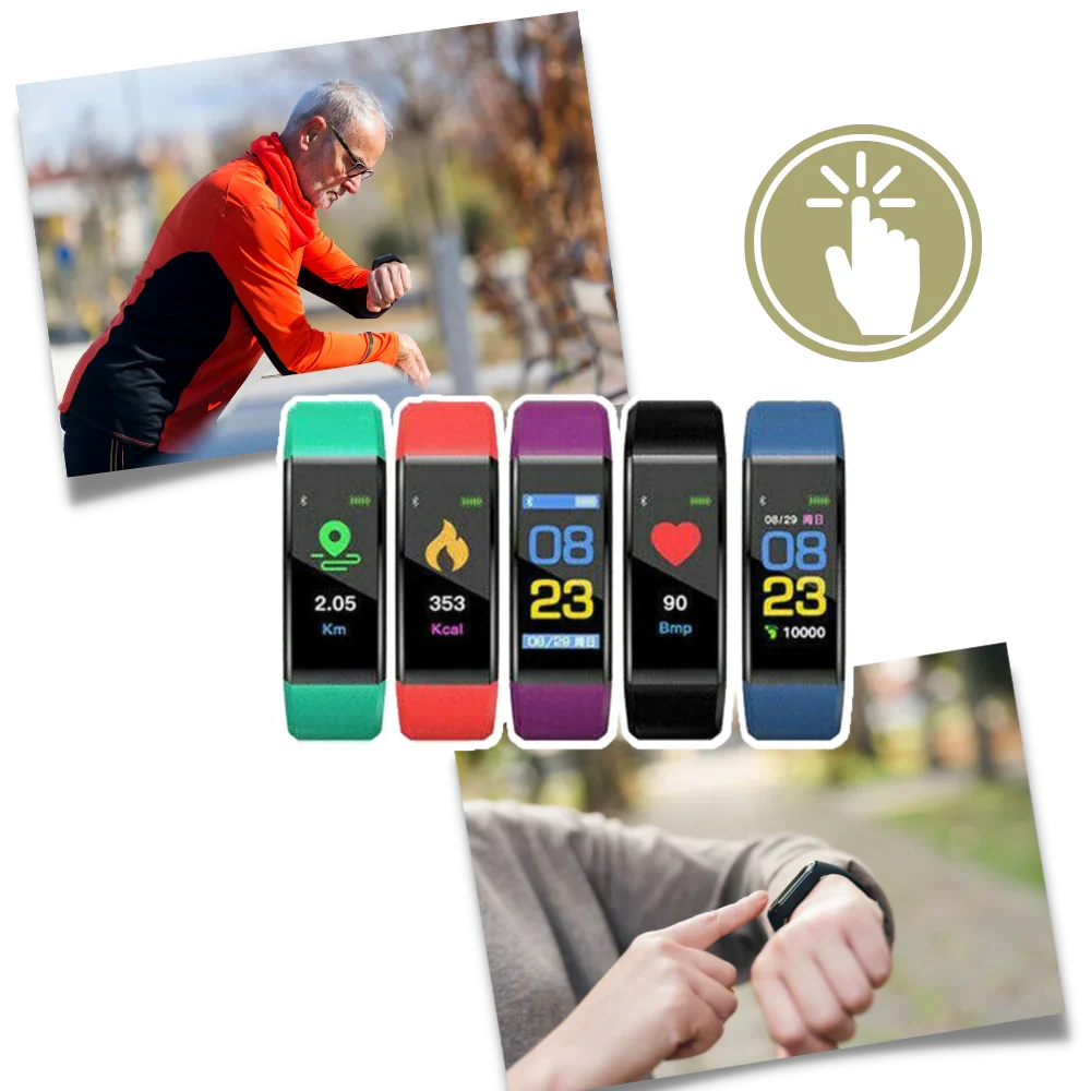 All-Day Wellness Smartwatch with Activity Monitoring