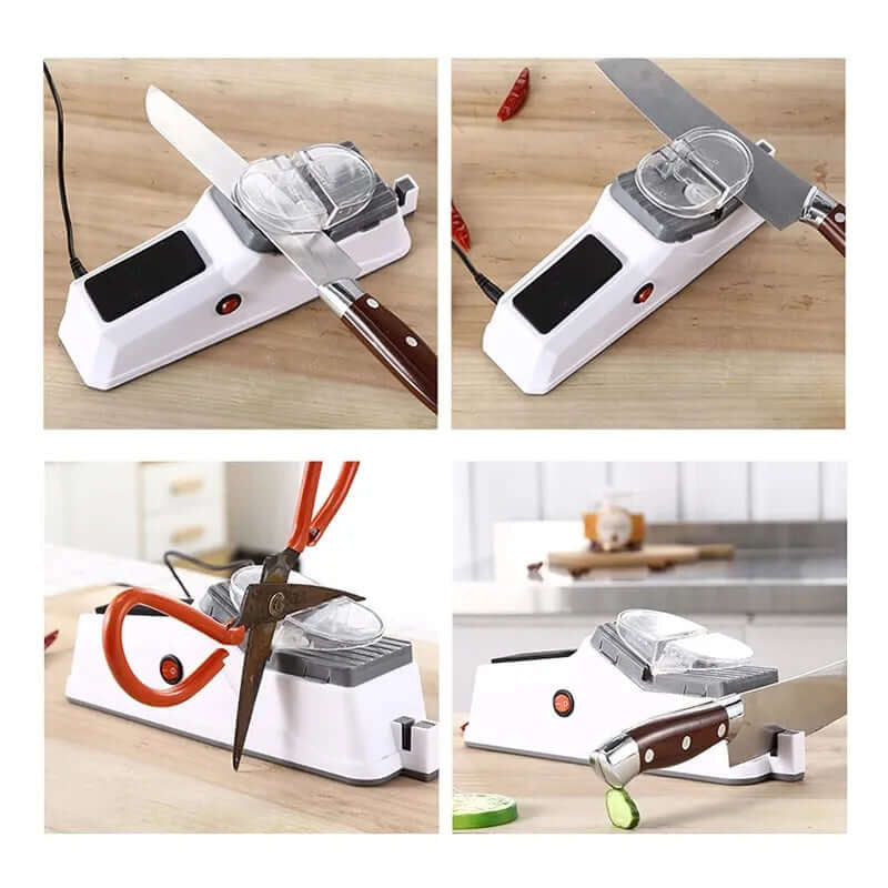 Rechargeable Electric Knife Sharpener for Effortless Edge Maintenance