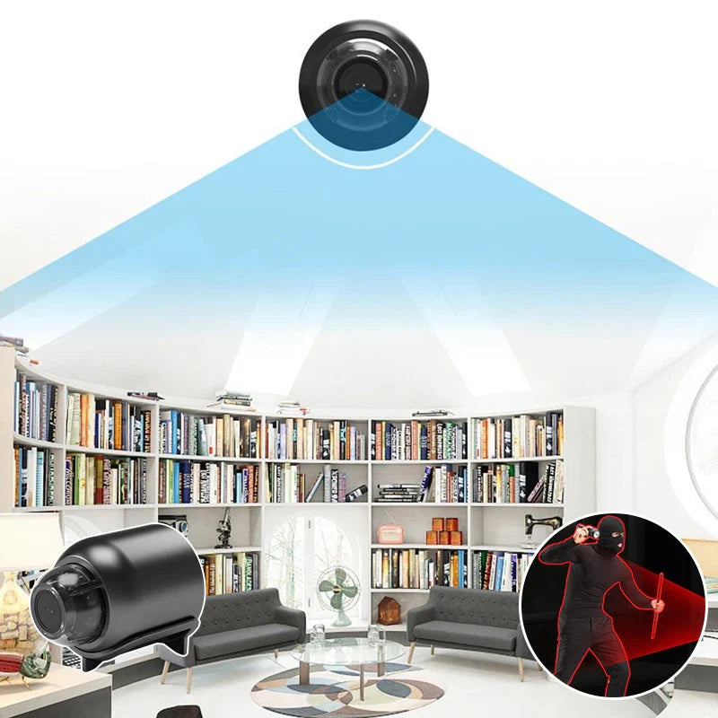 Smart Home Surveillance Camera with 1080P HD and Night Vision
