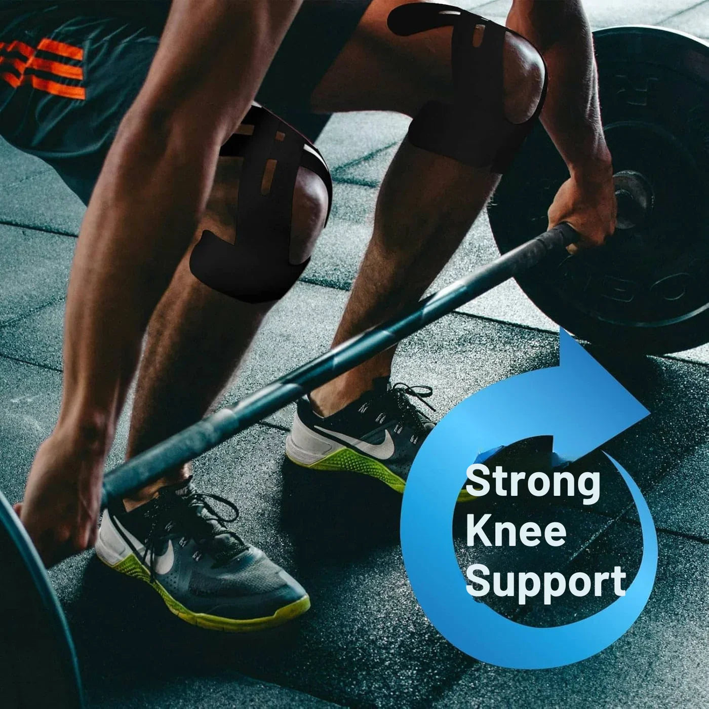 Dynamic Knee Support Strips - Flexible and Breathable Aid