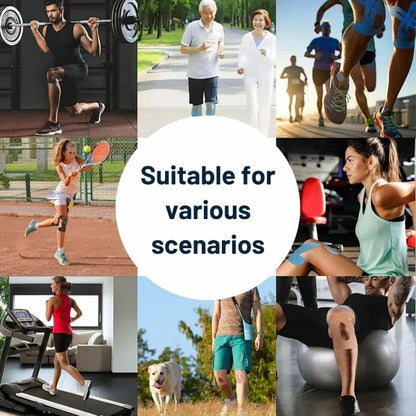 Dynamic Knee Support Strips - Flexible and Breathable Aid