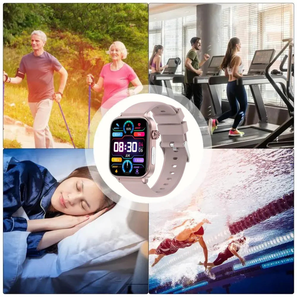 All-in-One Smart Health Watch with SOS Alert & Activity Tracking