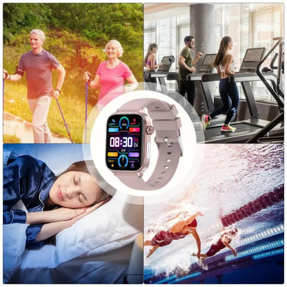 All-in-One Smart Health Watch with SOS Alert & Activity Tracking