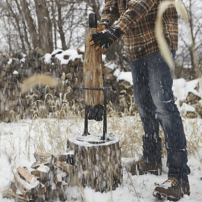Effortless Firewood Splitter for Safe and Easy Use