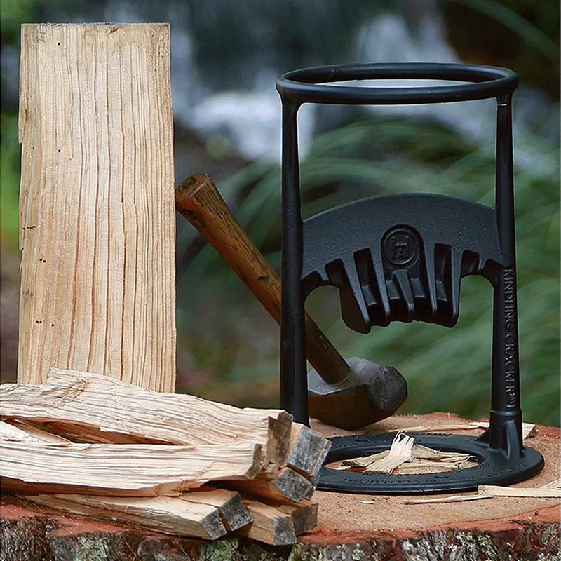 Effortless Firewood Splitter for Safe and Easy Use