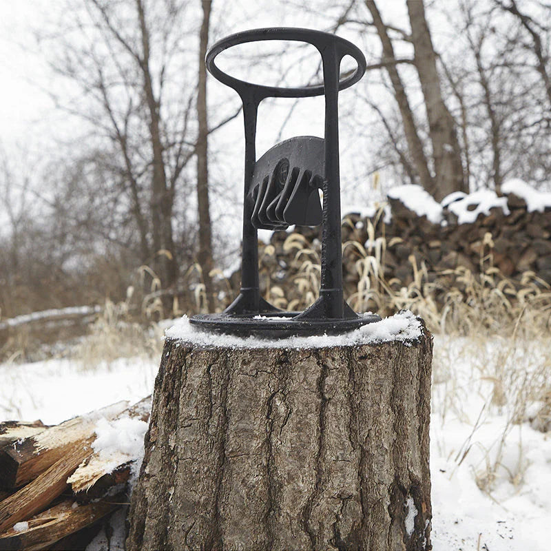 Effortless Firewood Splitter for Safe and Easy Use