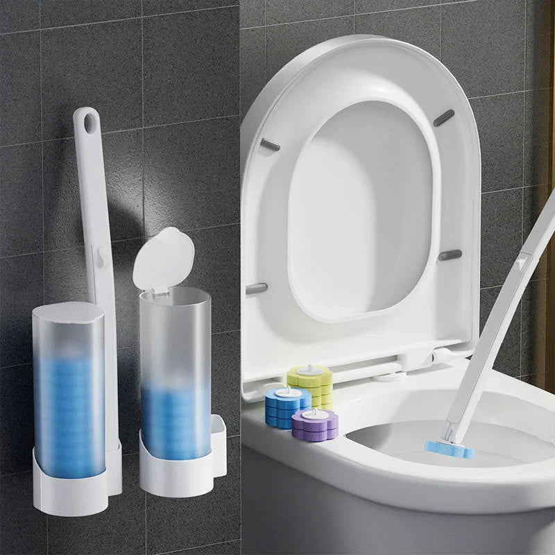 Hygienic Disposable Toilet Cleaning System with Fresh Scents