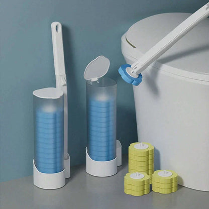 Hygienic Disposable Toilet Cleaning System with Fresh Scents