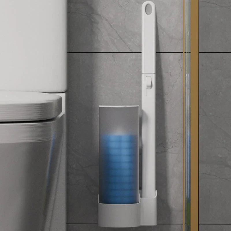 Hygienic Disposable Toilet Cleaning System with Fresh Scents