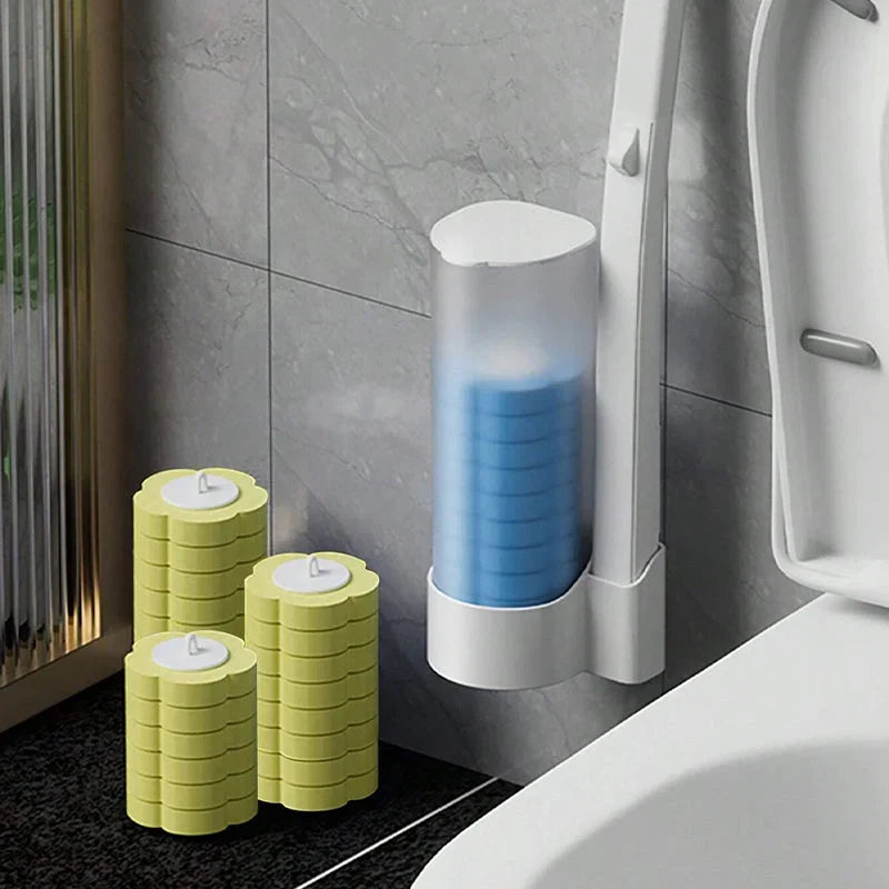 Hygienic Disposable Toilet Cleaning System with Fresh Scents