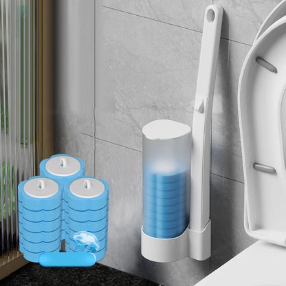 Hygienic Disposable Toilet Cleaning System with Fresh Scents