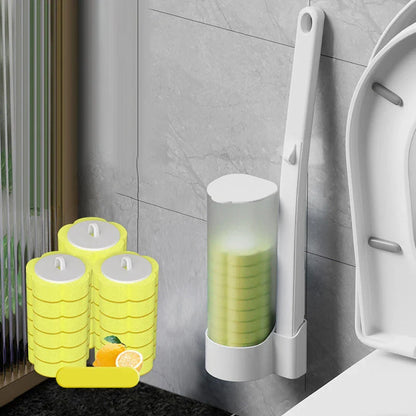 Hygienic Disposable Toilet Cleaning System with Fresh Scents